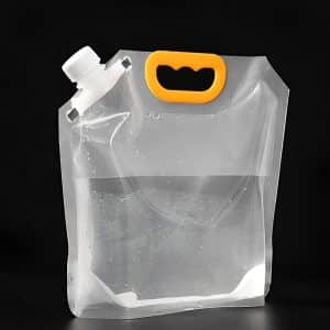 This Storage Plastic Bag with cap is eco-Friendly, reusable and refillable. It comes in different sizes. It can store any kind of liquid for your parties.