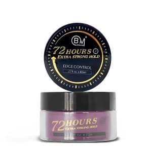 This is a powerful 72 Hours Strong Hold edge control made to perfection. It is non-flaky, non-greasy, dries fast and it is for all hair types.