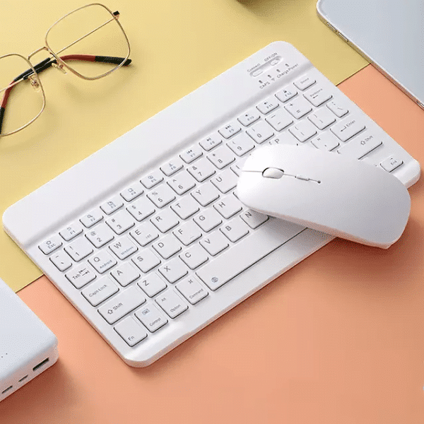 Wireless Bluetooth Keyboard and Mouse for iPad and other notebooks
