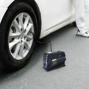 This Car Tyre Inflator is rechargeable, and it is ideal in emergency situations. It is a must have for everyone.