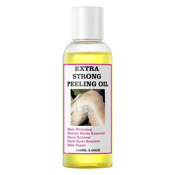 This Peeling Oil for Dark Knuckles, Elbows and Knees is not just an ordinary Oil, it peels off dead skin and the results are visible in a week.