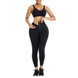 This Neoprene High Waist Shape Wear Leggings provides higher compression to burn your belly and thigh fat by making you sweat more.