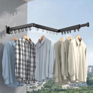 RETRACTABLE CLOTHES DRYING RACK