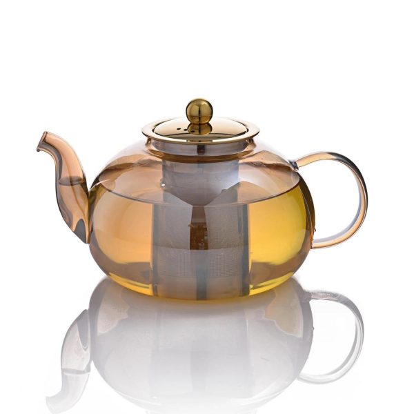 Glass Tea Pot with Infuser - Image 5